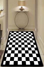 Conceptum Alfombra 80x200 cm 100% Poliéster Antibacteriana Antideslizante